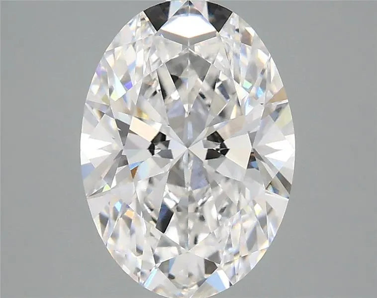 2.59ct Oval Lab Grown Diamond (Colour E, Clarity VVS2, IGI Certified)