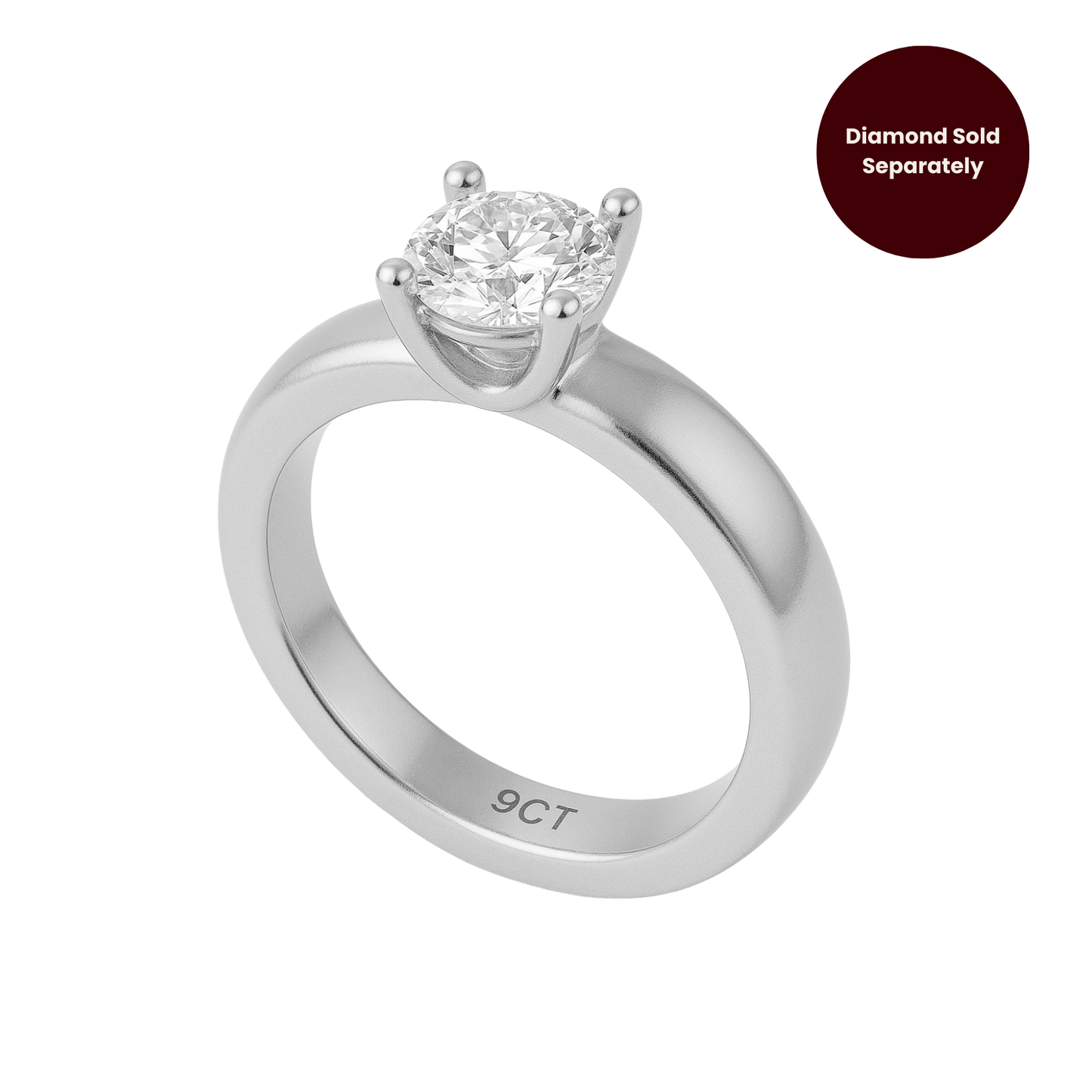 4mm Solitaire Claw Setting