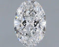 0.50ct Oval Lab Grown Diamond (Colour F, Clarity VS1, IGI Certified)