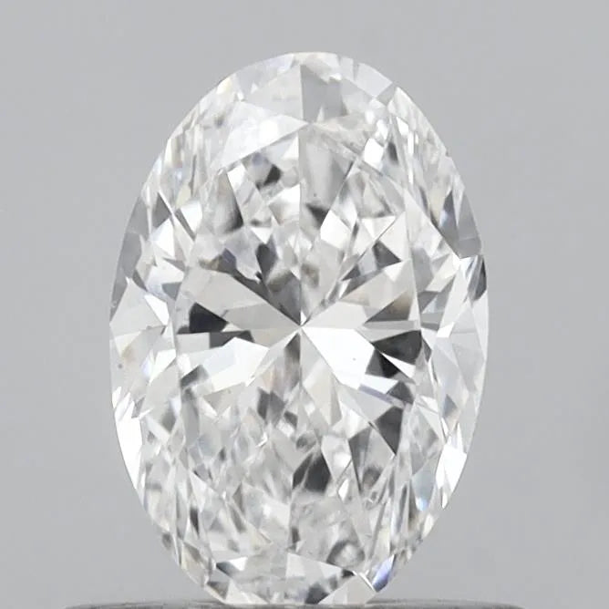 0.55ct Oval Lab Grown Diamond (Colour D, Clarity VS1, IGI Certified)
