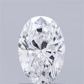 1.00ct Oval Lab Grown Diamond (Colour D, Clarity VS1, IGI Certified)