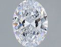 1.00ct Oval Lab Grown Diamond (Colour D, Clarity VVS1, IGI Certified)