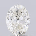 1.00ct Oval Natural Diamond (Colour I, Clarity VS1, Cut VG, IGI Certified)