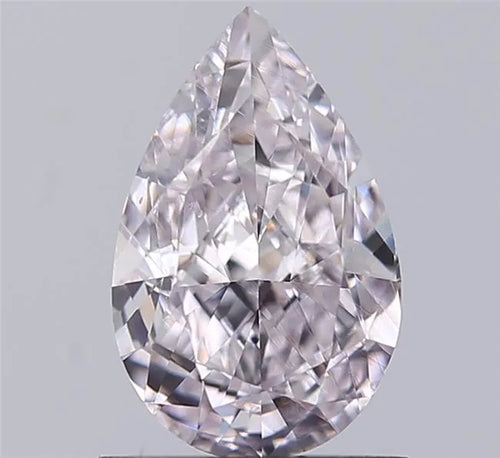 1.00ct Pear Natural Diamond (Colour Very Light Pink, Clarity VS2, GIA Certified)