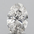 1.06ct Oval Lab Grown Diamond (Colour F, Clarity SI1, IGI Certified)