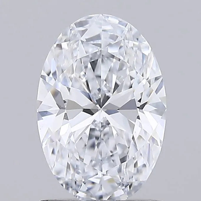 1.07ct Oval Lab Grown Diamond (Colour D, Clarity VVS2, IGI Certified)