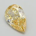 1.07ct Pear Lab Grown Diamond (Colour Fancy Vivid Yellow, Clarity VVS2, IGI Certified)