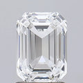 1.51ct Emerald Lab Grown Diamond (Colour D, Clarity IF, IGI Certified)