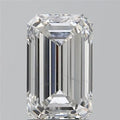 1.58ct Emerald Lab Grown Diamond (Colour F, Clarity SI1, IGI Certified)