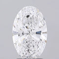 1.90ct Oval Lab Grown Diamond (Colour D, Clarity VS2, IGI Certified)