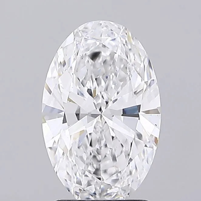 1.90ct Oval Lab Grown Diamond (Colour D, Clarity VS2, IGI Certified)