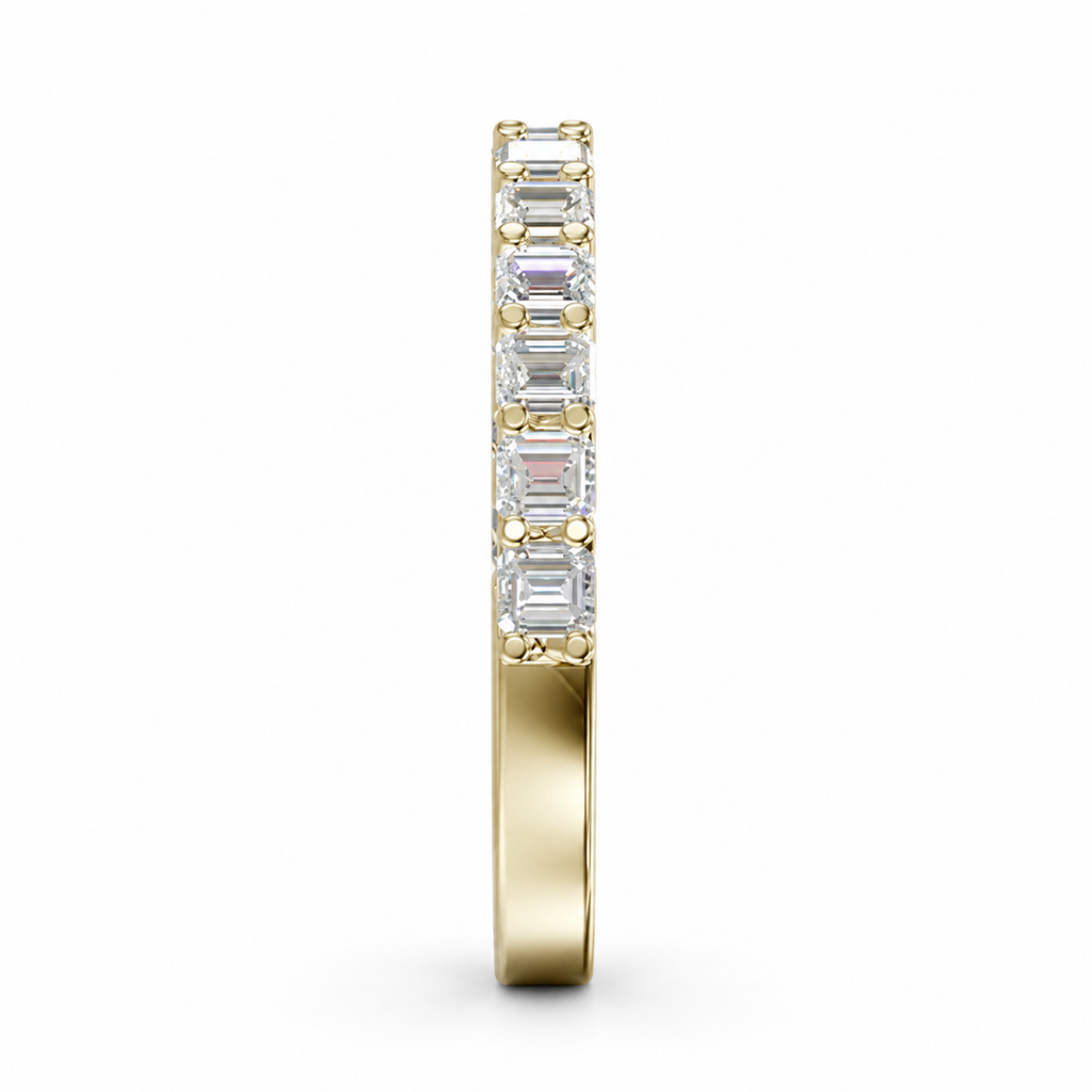 Asscher Eternity Band