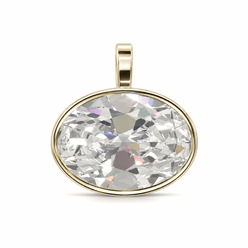 Oval Bezel Pendant