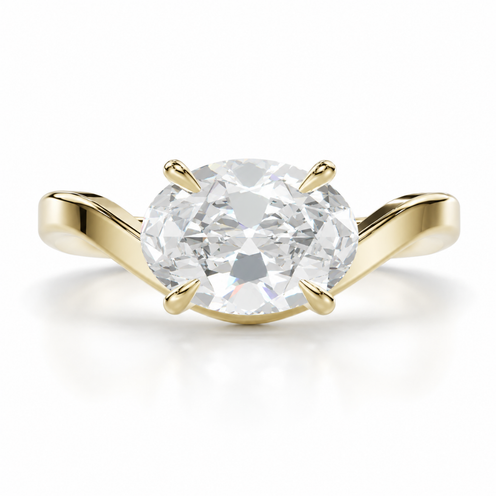 Oval Pinky Ring