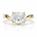 Oval Pinky Ring