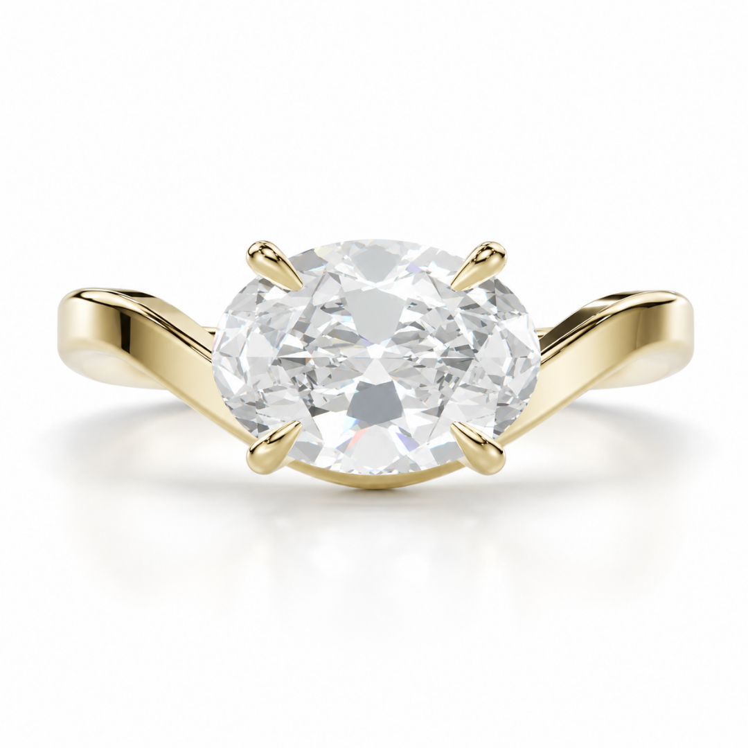 Oval Pinky Ring