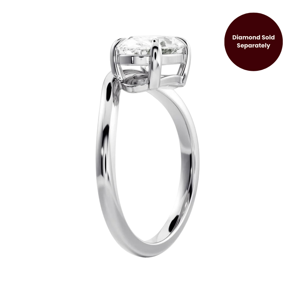 2mm Curved Band East-West Setting