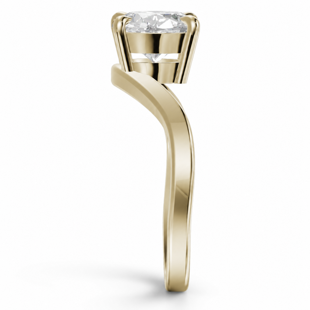 Oval Pinky Ring