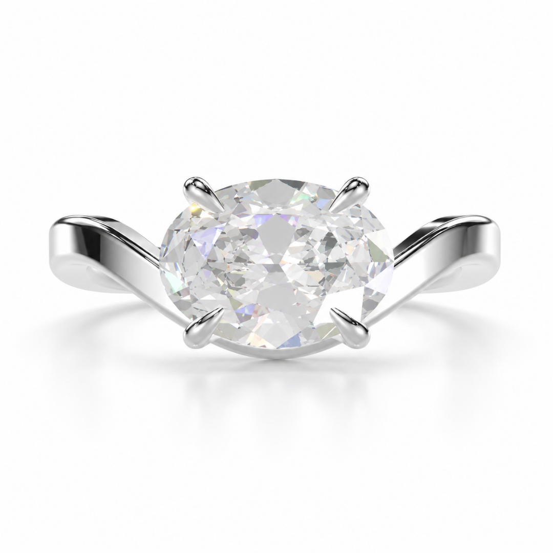Oval Pinky Ring