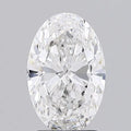 2.00ct Oval Lab Grown Diamond (Colour E, Clarity SI1, IGI Certified)