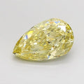 2.00ct Pear Lab Grown Diamond (Colour Fancy Yellow, Clarity VVS2, IGI Certified)