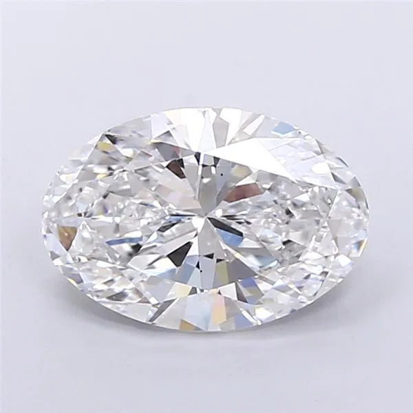 2.05ct Oval Lab Grown Diamond (Colour F, Clarity VS2, IGI Certified)