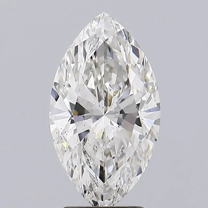 2.22ct Marquise Lab Grown Diamond (Colour H, Clarity SI1, Cut GD, IGI Certified)
