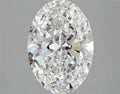 2.46ct Oval Lab Grown Diamond (Colour E, Clarity SI1, IGI Certified)