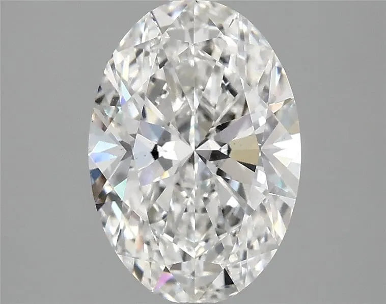 2.46ct Oval Lab Grown Diamond (Colour E, Clarity SI1, IGI Certified)