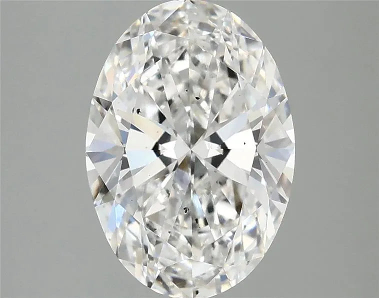 2.50ct Oval Lab Grown Diamond (Colour E, Clarity SI1, IGI Certified)