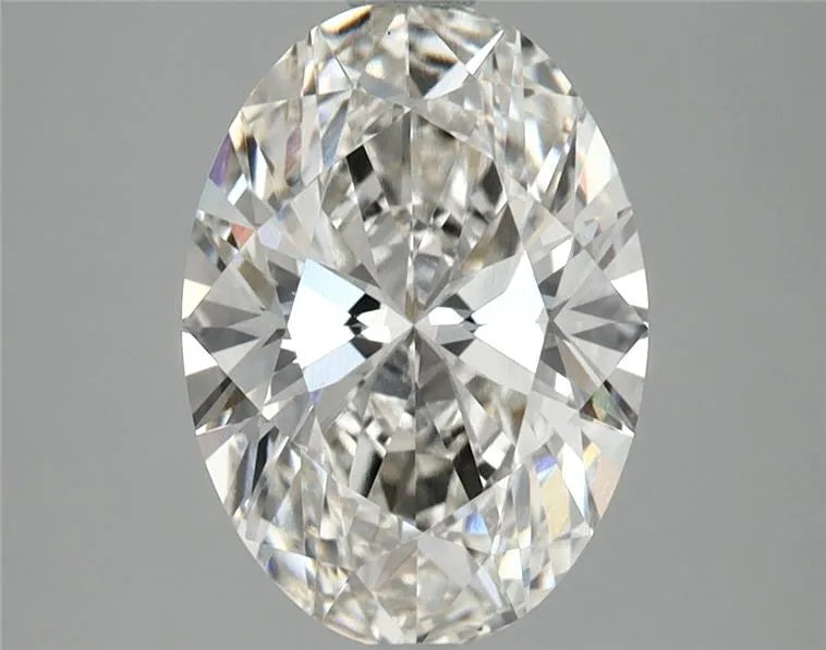 2.50ct Oval Lab Grown Diamond (Colour F, Clarity VVS2, IGI Certified)