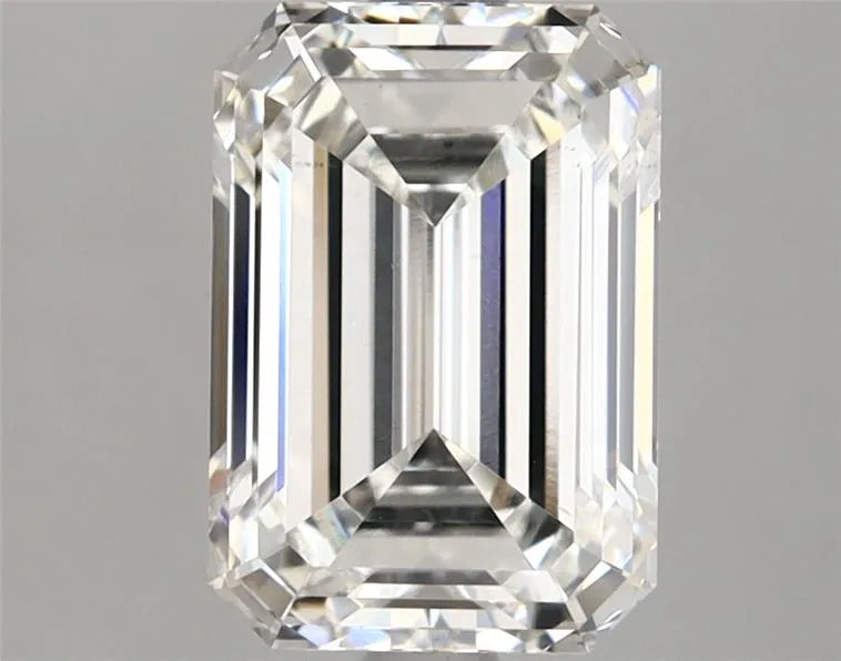 2.84ct Emerald Lab Grown Diamond (Colour G, Clarity VS2, IGI Certified)