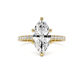 Marquise Diamond, Half Pavé Setting
