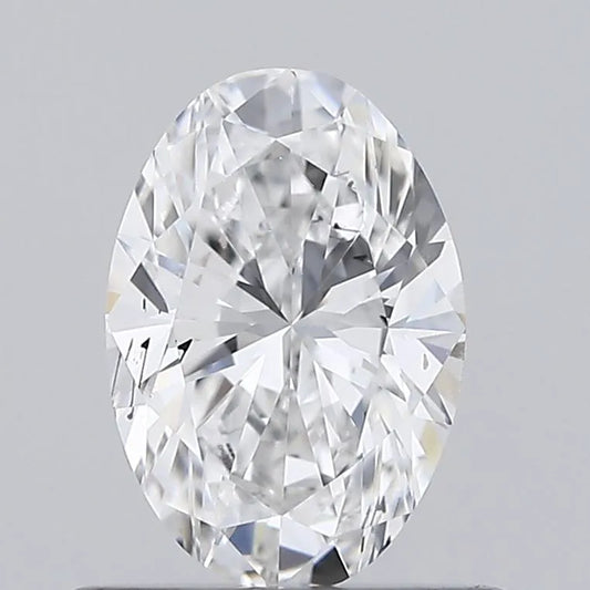 0.54ct Oval Lab Grown Diamond (Colour E, Clarity SI2, IGI)