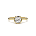 Round Diamond, Bezel Setting