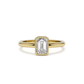 Emerald Diamond, Bezel Setting