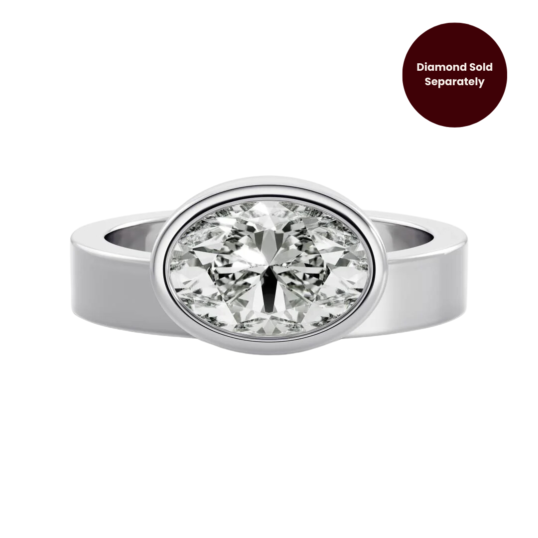 3.5mm Cigar Band Bezel Setting