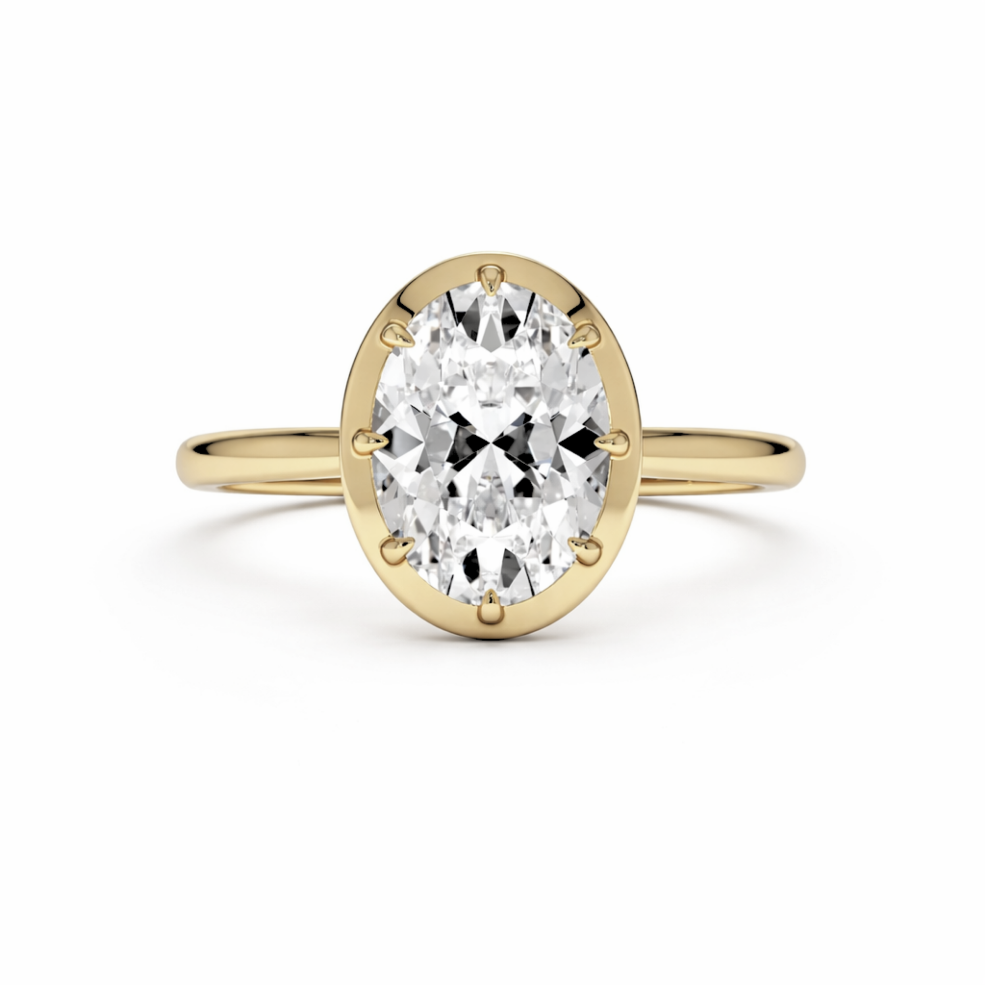 The Georgian Bezel with Claw Prongs