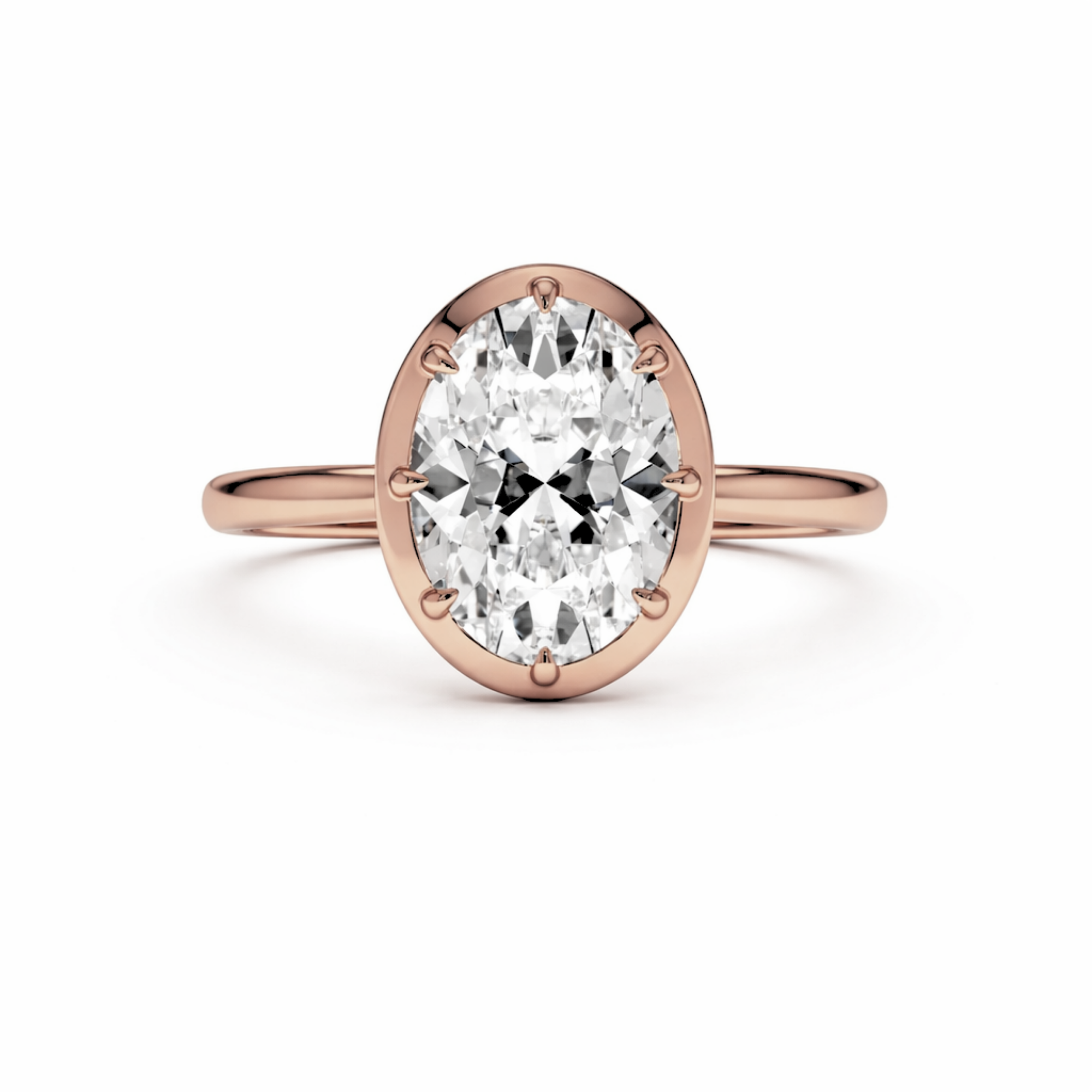 The Georgian Bezel with Claw Prongs