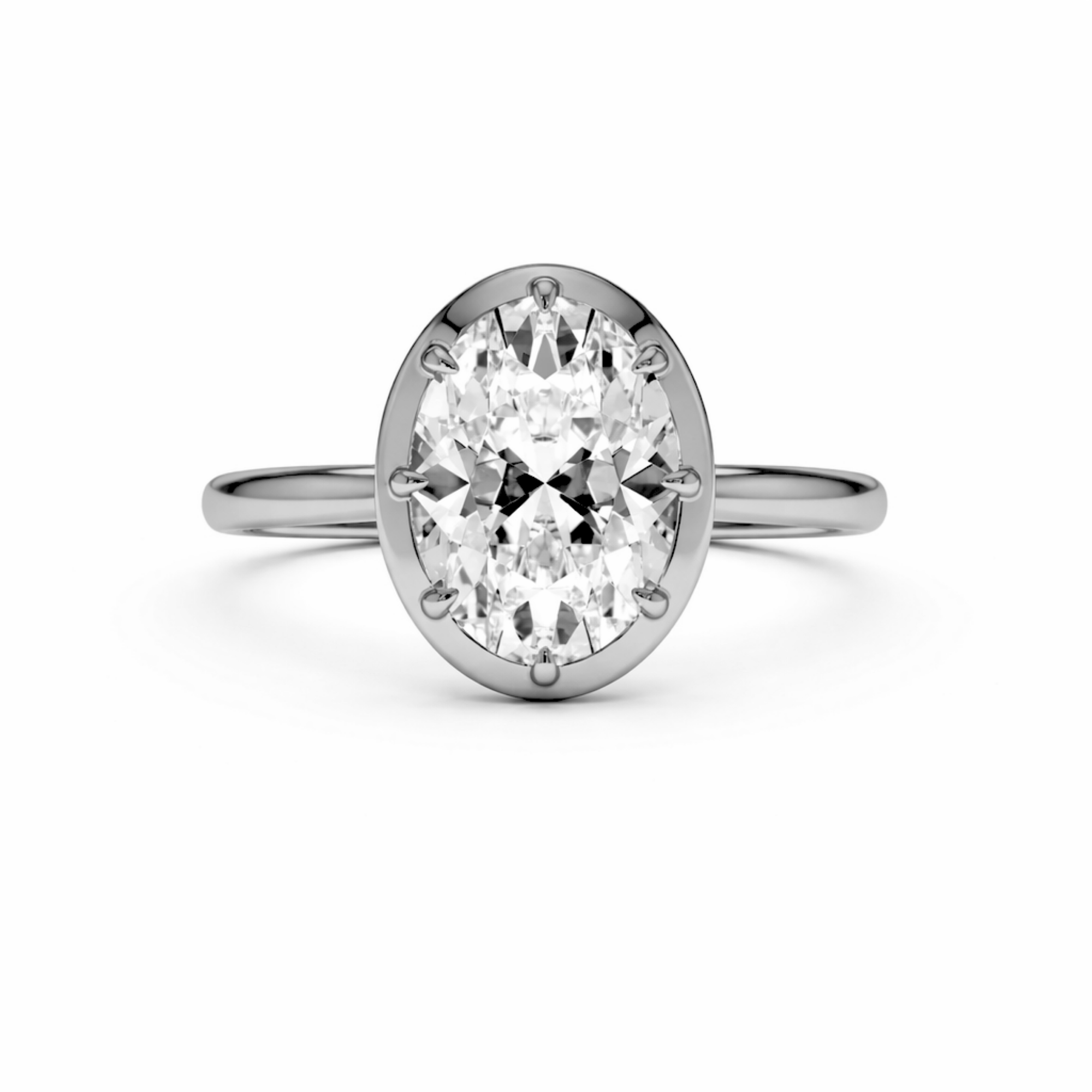 The Georgian Bezel with Claw Prongs