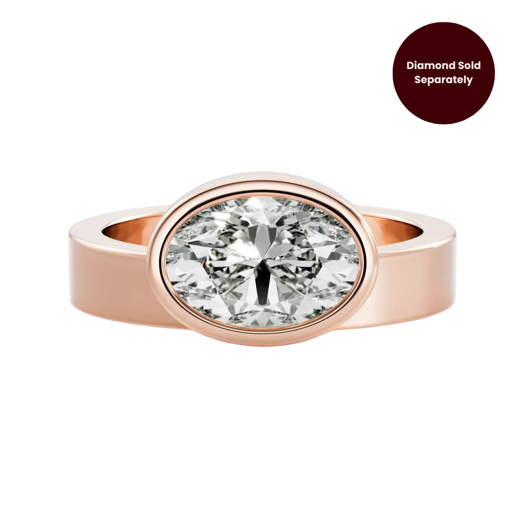 3.5mm Cigar Band Bezel Setting