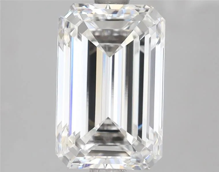 3.00ct Emerald Lab Grown Diamond (Colour D, Clarity VVS2, IGI Certified)