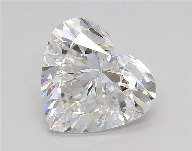 3.00ct Heart Lab Grown Diamond (Colour D, Clarity VS1, GIA Certified)