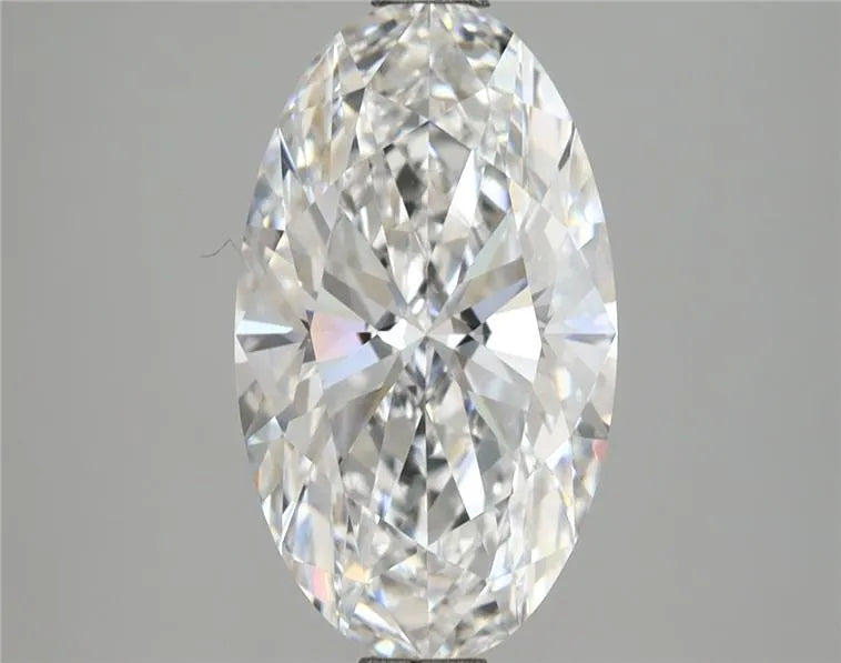 3.00ct Oval Lab Grown Diamond (Colour D, Clarity VVS2, IGI Certified)