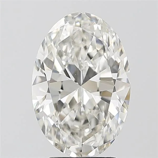 3.00ct Oval Lab Grown Diamond (Colour H, Clarity VS1, IGI Certified)