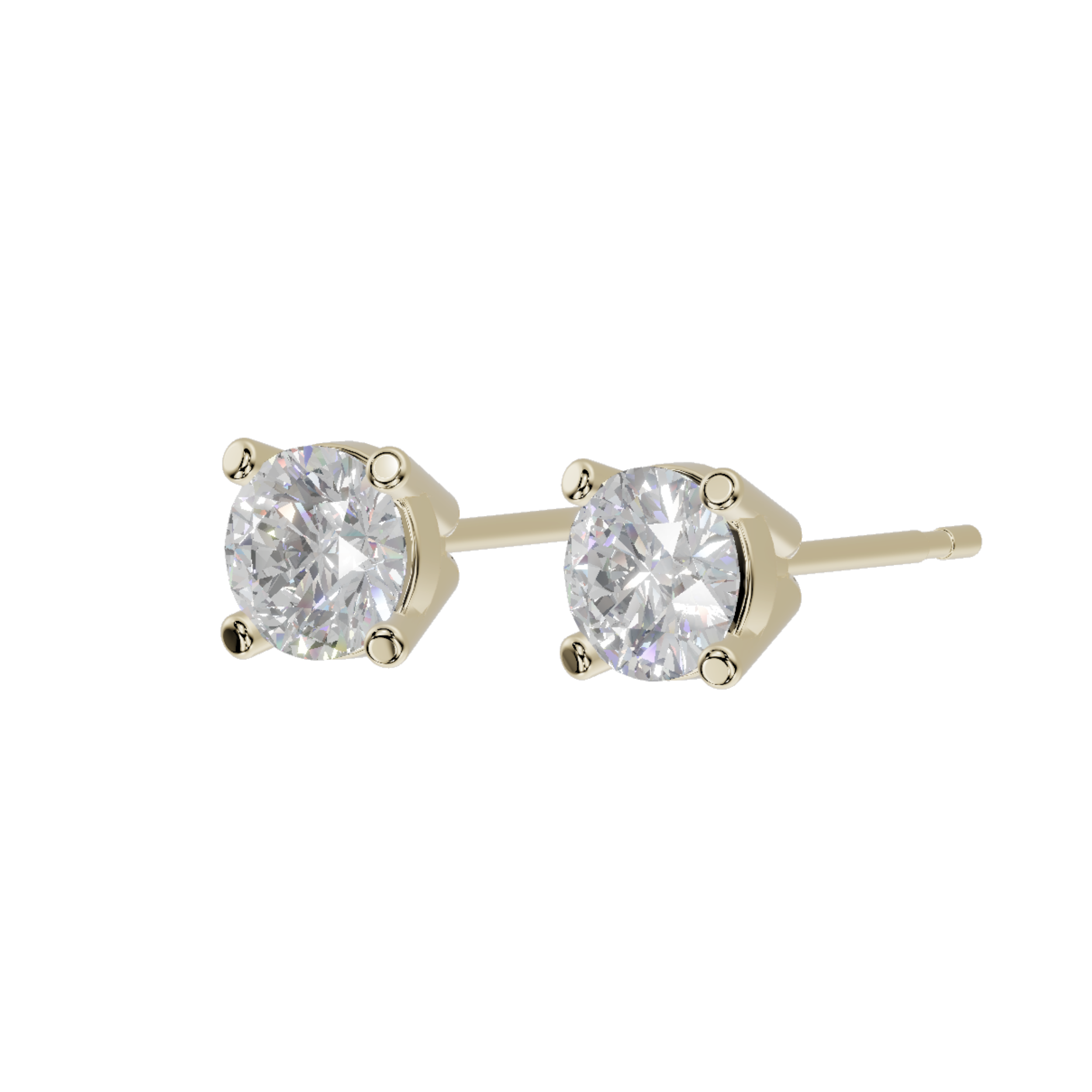 1ct D-F VS Studs