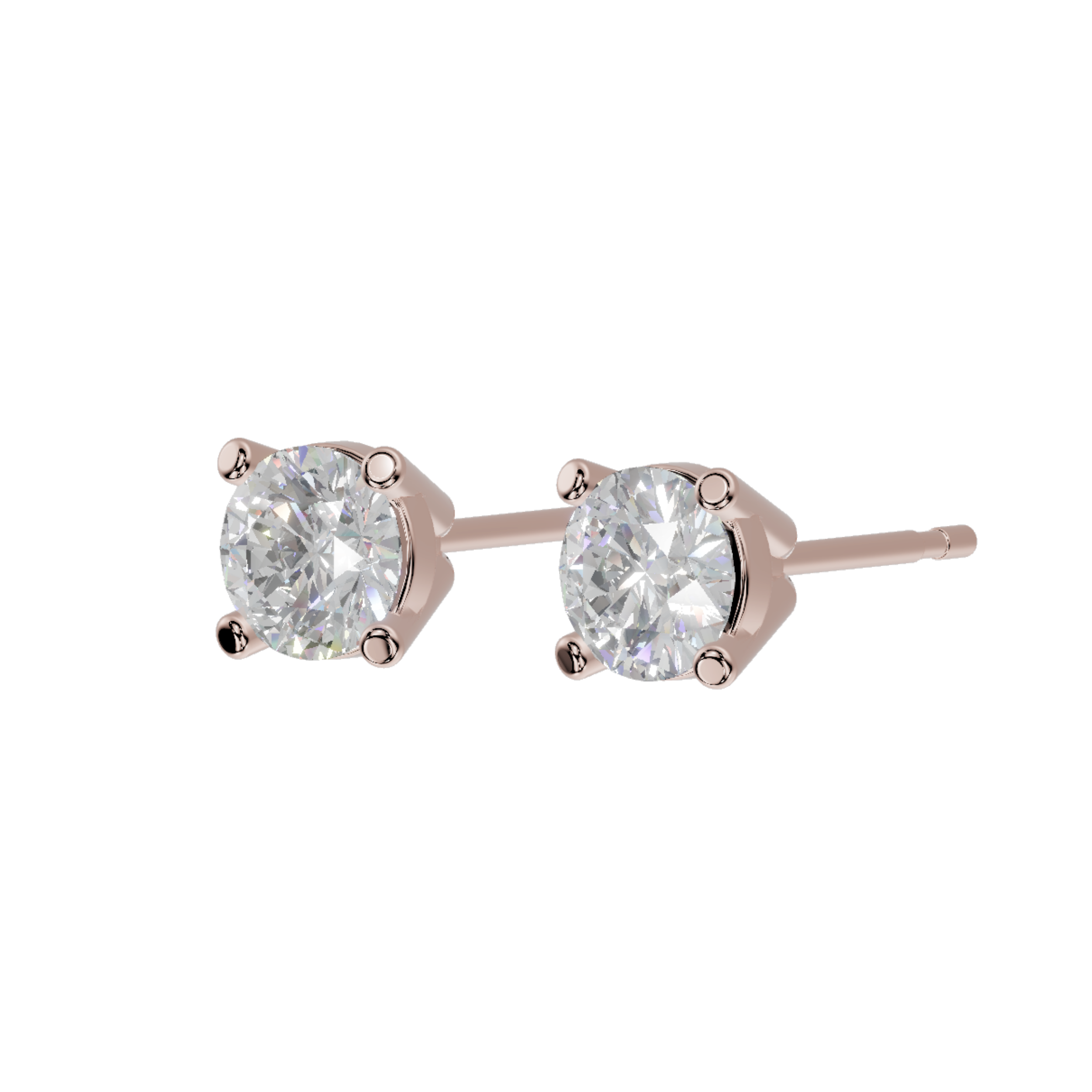 1ct D-F VS Studs