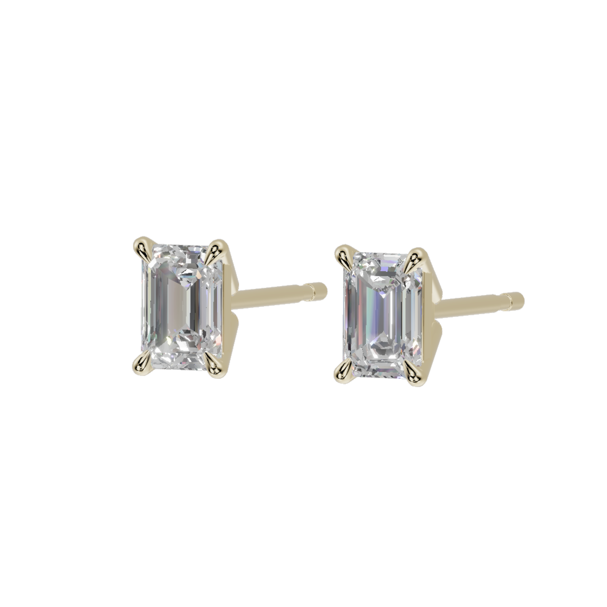 1ct D-F VS Studs