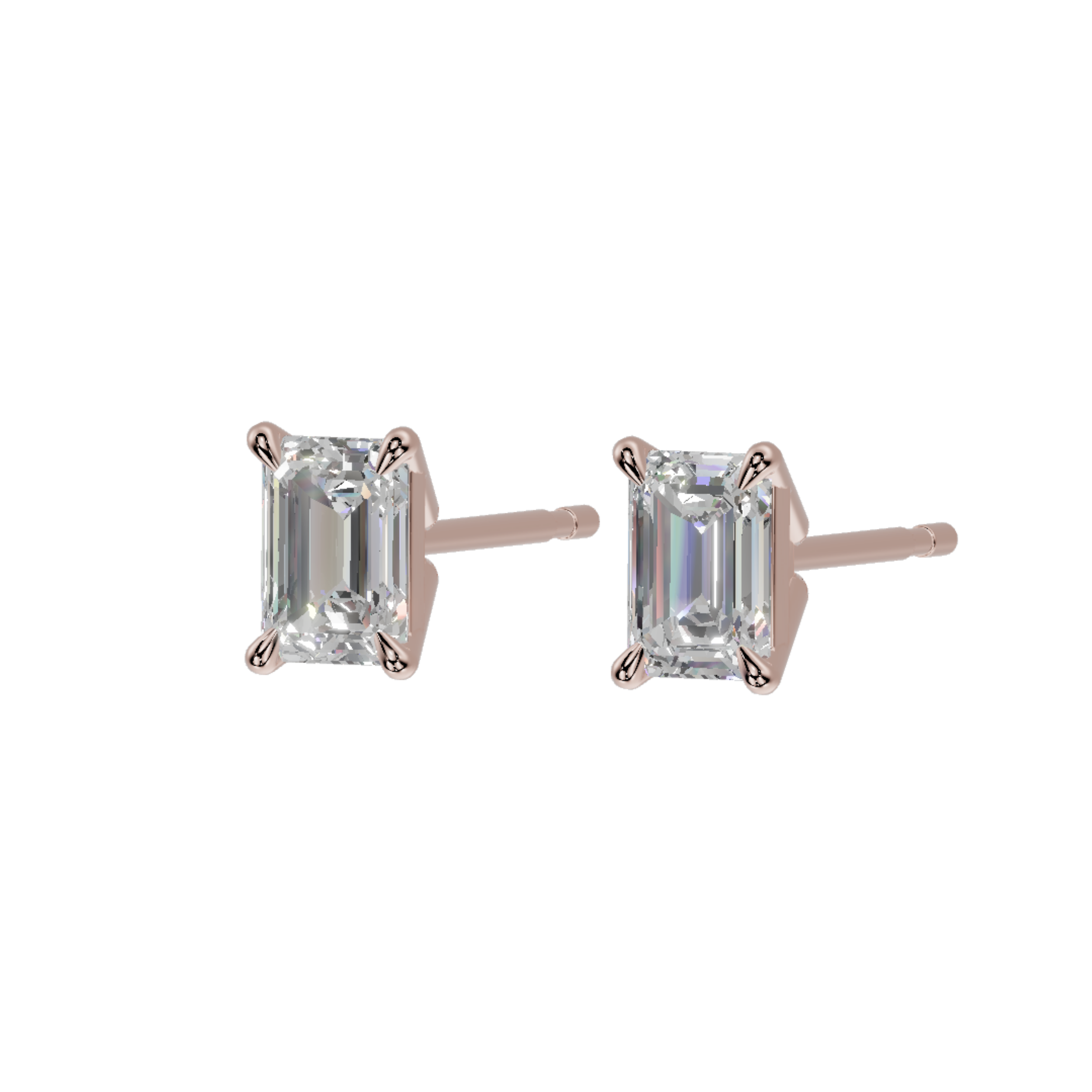 1ct D-F VS Studs