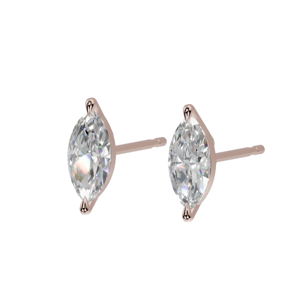 1ct D-F VS Studs